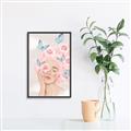 Picture of Flourishing Mind _GroupedProduct_Rectangle_Portrait_Canvas_Framed_