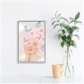 Picture of Flourishing Mind _GroupedProduct_Rectangle_Portrait_Canvas_Framed_