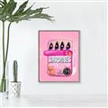 Picture of Sardines Tin Can Pink _GroupedProduct_Rectangle_Portrait_Canvas_Framed_