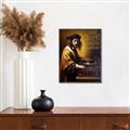 Picture of Old Vinyl Sounds Better Typography Poster _GroupedProduct_Rectangle_Portrait_Canvas_Framed_