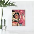 Picture of Astronaut in Space _GroupedProduct_Rectangle_Portrait_Canvas_Framed_