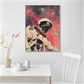 Picture of Astronaut in  Space _GroupedProduct_Rectangle_Portrait_Canvas_Framed_