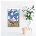 Picture of The Way To the Mountain _GroupedProduct_Rectangle_Portrait_Canvas_Framed_