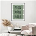 Picture of Good Times Poster _GroupedProduct_Rectangle_Portrait_Canvas_Framed_
