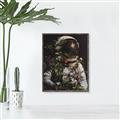 Picture of Untamed Spaceman _GroupedProduct_Rectangle_Portrait_Canvas_Framed_