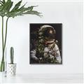 Picture of Untamed Spaceman _GroupedProduct_Rectangle_Portrait_Canvas_Framed_