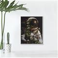 Picture of Untamed Spaceman _GroupedProduct_Rectangle_Portrait_Canvas_Framed_