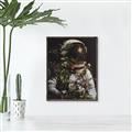 Picture of Untamed Spaceman _GroupedProduct_Rectangle_Portrait_Canvas_Framed_