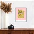 Picture of Maneki Neko – Lucky Cat _GroupedProduct_Rectangle_Portrait_Canvas_Framed_