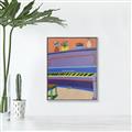 Picture of Retro Style Piano _GroupedProduct_Rectangle_Portrait_Canvas_Framed_