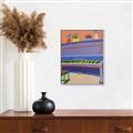 Picture of Retro Style Piano _GroupedProduct_Rectangle_Portrait_Canvas_Framed_