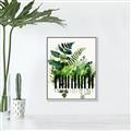 Picture of Piano watercolor Poster _GroupedProduct_Rectangle_Portrait_Canvas_Framed_