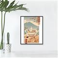 Picture of Catana Ramen Poster _GroupedProduct_Rectangle_Portrait_Canvas_Framed_