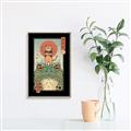 Picture of Catana  Frog Poster _GroupedProduct_Rectangle_Portrait_Canvas_Framed_