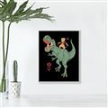 Picture of Catana T-Rex _GroupedProduct_Rectangle_Portrait_Canvas_Framed_