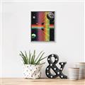Picture of Space Rainbow Poster  _GroupedProduct_Rectangle_Portrait_Canvas_Framed_
