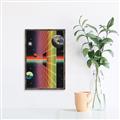 Picture of Space Rainbow Poster  _GroupedProduct_Rectangle_Portrait_Canvas_Framed_