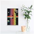 Picture of Space Rainbow Poster  _GroupedProduct_Rectangle_Portrait_Canvas_Framed_