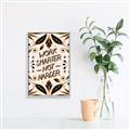 Picture of Work Smarter Not Harder Typography Poster _GroupedProduct_Rectangle_Portrait_Canvas_Framed_