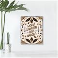 Picture of Work Smarter Not Harder Typography Poster _GroupedProduct_Rectangle_Portrait_Canvas_Framed_