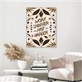 Picture of Work Smarter Not Harder Typography Poster _GroupedProduct_Rectangle_Portrait_Canvas_Framed_