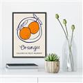 Picture of Food Art - Oranges Valencia Fruit Market _GroupedProduct_Rectangle_Portrait_Canvas_Framed_