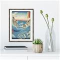Picture of Awa Province Naruto Whirlpools _GroupedProduct_Rectangle_Portrait_Canvas_Framed_
