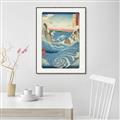 Picture of Awa Province Naruto Whirlpools _GroupedProduct_Rectangle_Portrait_Canvas_Framed_