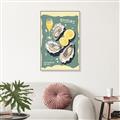 Picture of Oysters Poster _GroupedProduct_Rectangle_Portrait_Canvas_Framed_