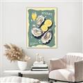 Picture of Oysters Poster _GroupedProduct_Rectangle_Portrait_Canvas_Framed_