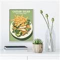Picture of Caesar Salad Poster _GroupedProduct_Rectangle_Portrait_Canvas_Framed_