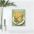 Picture of Caesar Salad Poster _GroupedProduct_Rectangle_Portrait_Canvas_Framed_