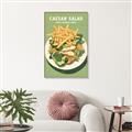 Picture of Caesar Salad Poster _GroupedProduct_Rectangle_Portrait_Canvas_Framed_