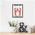 Picture of You are My Lobster Poster _GroupedProduct_Rectangle_Portrait_Canvas_Framed_