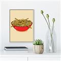 Picture of China Noodles _GroupedProduct_Rectangle_Portrait_Canvas_Framed_