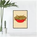 Picture of China Noodles _GroupedProduct_Rectangle_Portrait_Canvas_Framed_