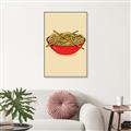 Picture of China Noodles _GroupedProduct_Rectangle_Portrait_Canvas_Framed_