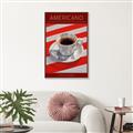 Picture of Americano Coffee _GroupedProduct_Rectangle_Portrait_Canvas_Framed_