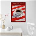 Picture of Americano Coffee _GroupedProduct_Rectangle_Portrait_Canvas_Framed_