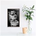 Picture of Potty Pooch _GroupedProduct_Rectangle_Portrait_Canvas_Framed_