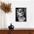 Picture of Potty Pooch _GroupedProduct_Rectangle_Portrait_Canvas_Framed_