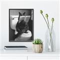 Picture of Kitty Cat Throne Room _GroupedProduct_Rectangle_Portrait_Canvas_Framed_
