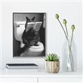 Picture of Kitty Cat Throne Room _GroupedProduct_Rectangle_Portrait_Canvas_Framed_