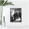 Picture of Kitty Cat Throne Room _GroupedProduct_Rectangle_Portrait_Canvas_Framed_