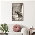 Picture of Luxuary Elephant _GroupedProduct_Rectangle_Portrait_Canvas_Framed_