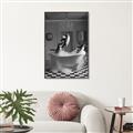 Picture of Penguin Party _GroupedProduct_Rectangle_Portrait_Canvas_Framed_