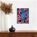 Picture of Tentacle Whirl Poster _GroupedProduct_Rectangle_Portrait_Canvas_Framed_