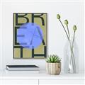 Picture of Breath Typography Poster _GroupedProduct_Rectangle_Portrait_Canvas_Framed_