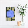 Picture of Breath Typography Poster _GroupedProduct_Rectangle_Portrait_Canvas_Framed_