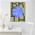 Picture of Breath Typography Poster _GroupedProduct_Rectangle_Portrait_Canvas_Framed_